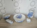 Antieke wastafelset voor de badkamer, Antiek en Kunst, Ophalen