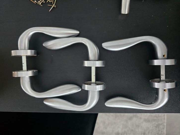 Deurklink inox, Huis en Inrichting, Overige Huis en Inrichting, Zo goed als nieuw, Ophalen of Verzenden