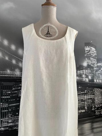 tijdloos wit kleed Crea Concept jurk - gratis sjaal