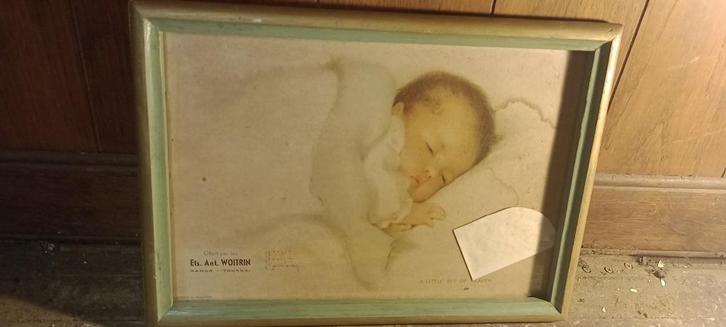 Bessie Peage gravure „A Little Bit of Heaven”, 40x30, n367, Antiek en Kunst, Kunst | Etsen en Gravures, Ophalen