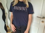 t-shirt Tommy Hilfiger Jeans, XS/S, Tommy Hilfiger, Manches courtes, Taille 36 (S), Bleu