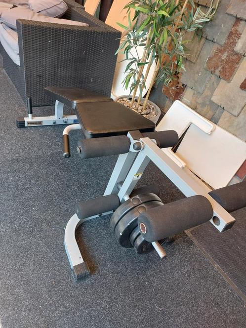 Bodysolid powerline beenverlengmachine, Sport en Fitness, Fitnessmaterialen, Zo goed als nieuw, Overige typen, Benen, Rug, Ophalen