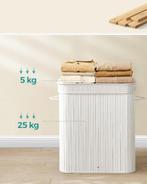 Songmics Wasmand – 100L – NIEUW in doos, Ophalen, Nieuw, Wit, Overige typen