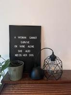 Hanglamp zwart, Enlèvement, Comme neuf