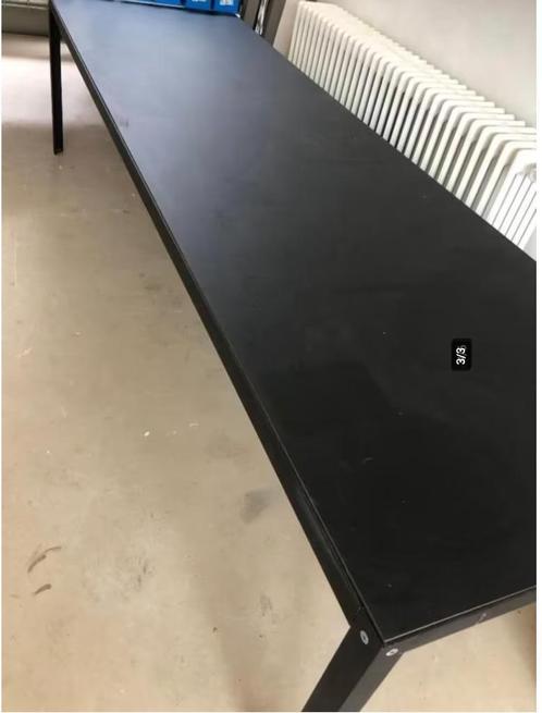 3 m design slim line tafel, Huis en Inrichting, Tafels | Eettafels, Gebruikt, Ophalen