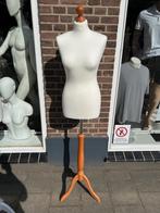 paspop op houten standaard etalagepop torso buste NIEUW !!!!, Ophalen of Verzenden, Nieuw