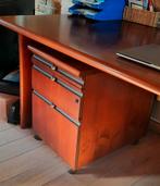 Bureau met aparte ladeblok  180 x 90 x 72  + gratis bureaust, Huis en Inrichting, Bureaus, Ophalen, Gebruikt, Bureau