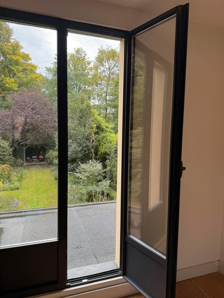 Alluminium kozijnen - antraciet, Doe-het-zelf en Bouw, Raamkozijnen en Schuifdeuren, Gebruikt, Raamkozijn, Aluminium, 150 tot 225 cm