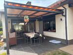 Degelijke terrasoverkapping met zonneluifel, Ophalen, Gebruikt