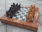 Japanees schaakbord uit hout 45cm x45cm, Ophalen of Verzenden, Zo goed als nieuw