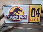 Metalen nummerplaat Jurassic Park, Ophalen of Verzenden, Zo goed als nieuw
