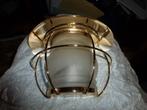 wandlamp messing/mat glas ,lamphouder E14, Ophalen of Verzenden, Nieuw