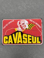 Emaille bord Cavaseul, Ophalen of Verzenden, Gebruikt, Reclamebord