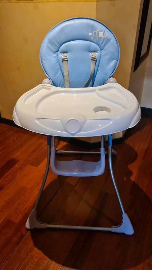 Kinderstoel, Kinderen en Baby's, Kinderstoelen, Zo goed als nieuw, Inklapstoel, Aanschuifbaar, Afneembaar eetblad, Gordel(s), Ophalen