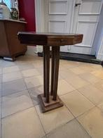 Tafeltje Art-Deco rooktafel of speeltafel 4 schuiven, Ophalen