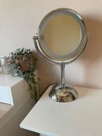 Make-up spiegel met lichtjes, Huis en Inrichting, Woonaccessoires | Spiegels, Ophalen, Zo goed als nieuw