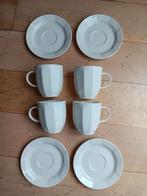 4x Villeroy&Boch Geo mok schotel, Ophalen of Verzenden, Zo goed als nieuw, Wedgwood, Kop(pen) en/of Schotel(s)