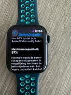 Apple Watch Nike serie 9 midnight blue, Handtassen en Accessoires, Smartwatches, Ophalen of Verzenden, Zo goed als nieuw