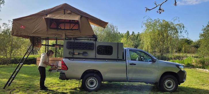 Cellule pick up, Caravanes & Camping, Camping-cars, Particulier, Essence, Enlèvement