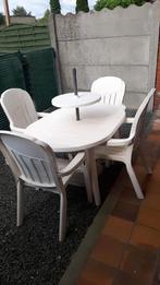 Meuble de jardin, Gebruikt