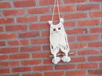 Retro uil in macramé, Verzamelen, Ophalen of Verzenden, Huis en Inrichting