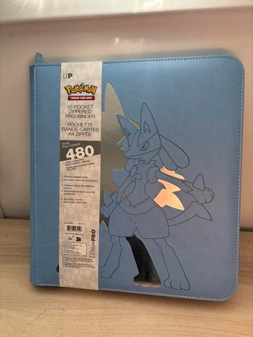 Ultra Pro Elite Series Lucario 12 Pocket Zippered PRO Binder beschikbaar voor biedingen