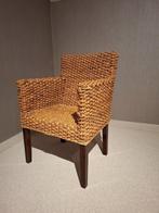 Rieten stoel, Huis en Inrichting, Stoelen, Ophalen, Zo goed als nieuw, Eén