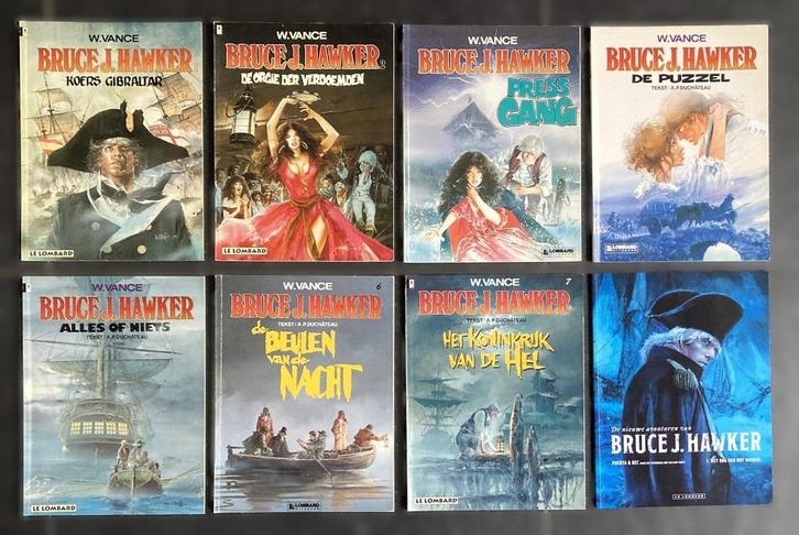 Bruce J. Hawker - volledige reeks + de nieuwe avonturen, Boeken, Stripverhalen, Complete serie of reeks, Ophalen of Verzenden