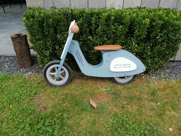 Little Dutch scooter blauw., Ophalen, Zo goed als nieuw