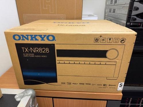 onkyo versterker TX-NR828, Audio, Tv en Foto, Versterkers en Ontvangers, Zo goed als nieuw, 7.1, 120 watt of meer, Onkyo, Ophalen of Verzenden