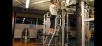 TechnoGym Easy Power Station Chin Dip multifunctioneel, Ophalen, Zo goed als nieuw