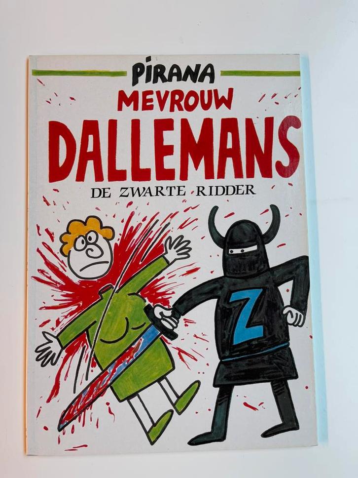 De zwarte ridder dallemans met nero kuifje prinske nieuw, Livres, BD, Enlèvement ou Envoi