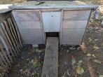 Kippenhok padouk, Dieren en Toebehoren, Ophalen, Gebruikt, Kippenhok of Kippenren