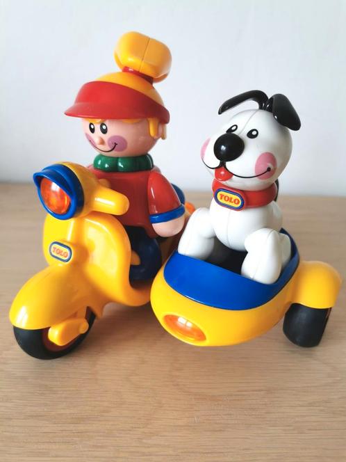Tolo First Friends Speelgoedvoertuig Set - Scooter en Hond, Kinderen en Baby's, Speelgoed | Babyspeelgoed, Zo goed als nieuw, Overige typen