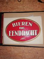 De très vieilles bières publicitaires : la Eendracht Blik, Collections, Enlèvement ou Envoi, Comme neuf