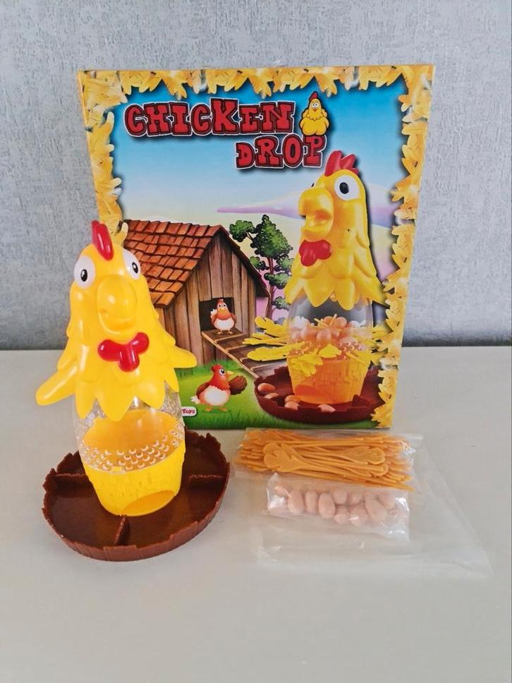 Gezelschapsspel chicken drop, Hobby en Vrije tijd, Gezelschapsspellen | Overige, Zo goed als nieuw, Ophalen of Verzenden