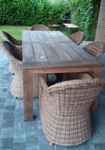 Prachtige tuintafel teak, Tuin en Terras, Tuintafels, Ophalen of Verzenden