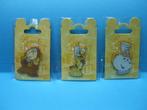 Disneyland parijs pins , ( 3 stuks ) ., Ophalen of Verzenden, Overige figuren, Nieuw, Overige typen