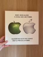 Muurdecoratie in canvas - Apple liefhebbers, Huis en Inrichting, Ophalen, Zo goed als nieuw