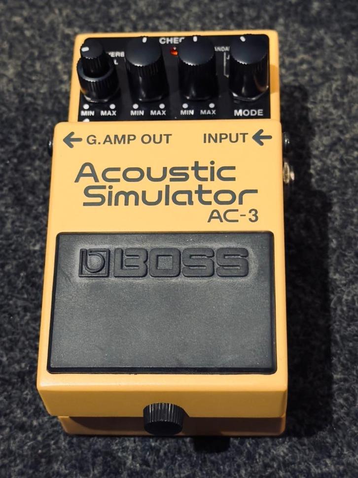 Boss AC-3 Acoustic Simulator, Musique & Instruments, Effets, Comme neuf, Autres types, Enlèvement ou Envoi