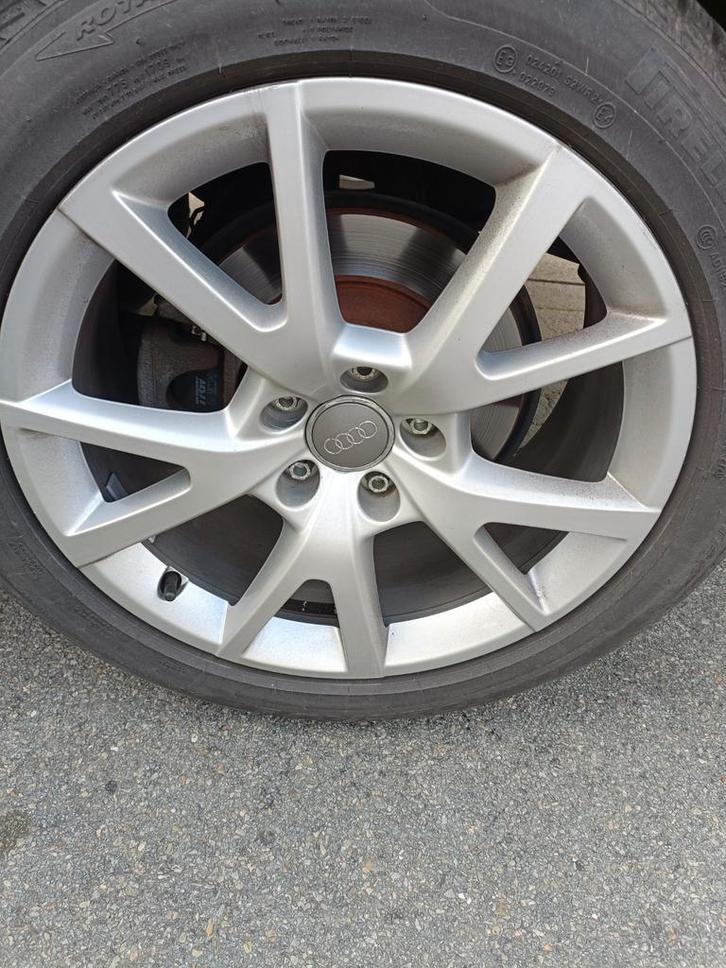 jantes Audi 18 pouces, Auto-onderdelen, Banden en Velgen, Banden en Velgen, Winterbanden, 18 inch, 225 mm, Gebruikt, Ophalen