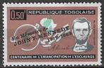 Togo 1964 - Yvert 406 - Dood van J.F. Kennedy (PF), Timbres & Monnaies, Timbres | Afrique, Envoi, Non oblitéré
