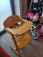 houten kinderstoel, Kinderen en Baby's, Ophalen, Gebruikt, Meegroeistoel