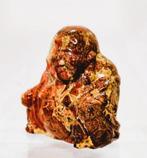 Boeddha beeldje in Jaspis., Ophalen of Verzenden, Zo goed als nieuw