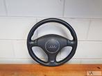 Audi S6 1997-2004 lederen stuur met airbag knoppen flippers, Auto-onderdelen, Ophalen of Verzenden, Gebruikt, Audi