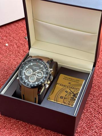 FREDRIC Dual Time Herenhorloge beschikbaar voor biedingen