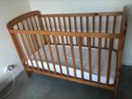 Houten babybed, Ophalen