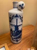 Delft blauw décorative fles, Antiek en Kunst, Ophalen