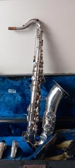 Oude tenorsaxofoon Rampone & Cazzani FISM Super, Muziek en Instrumenten, Gebruikt, Ophalen of Verzenden, Met koffer, Tenor