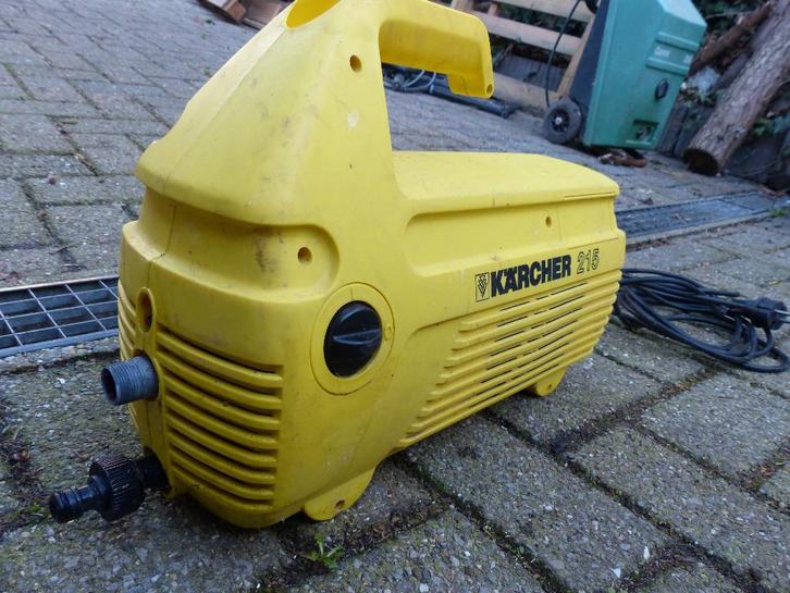Karcher 215, Tuin en Terras, Hogedrukreinigers, Gebruikt, Elektrisch, Ophalen
